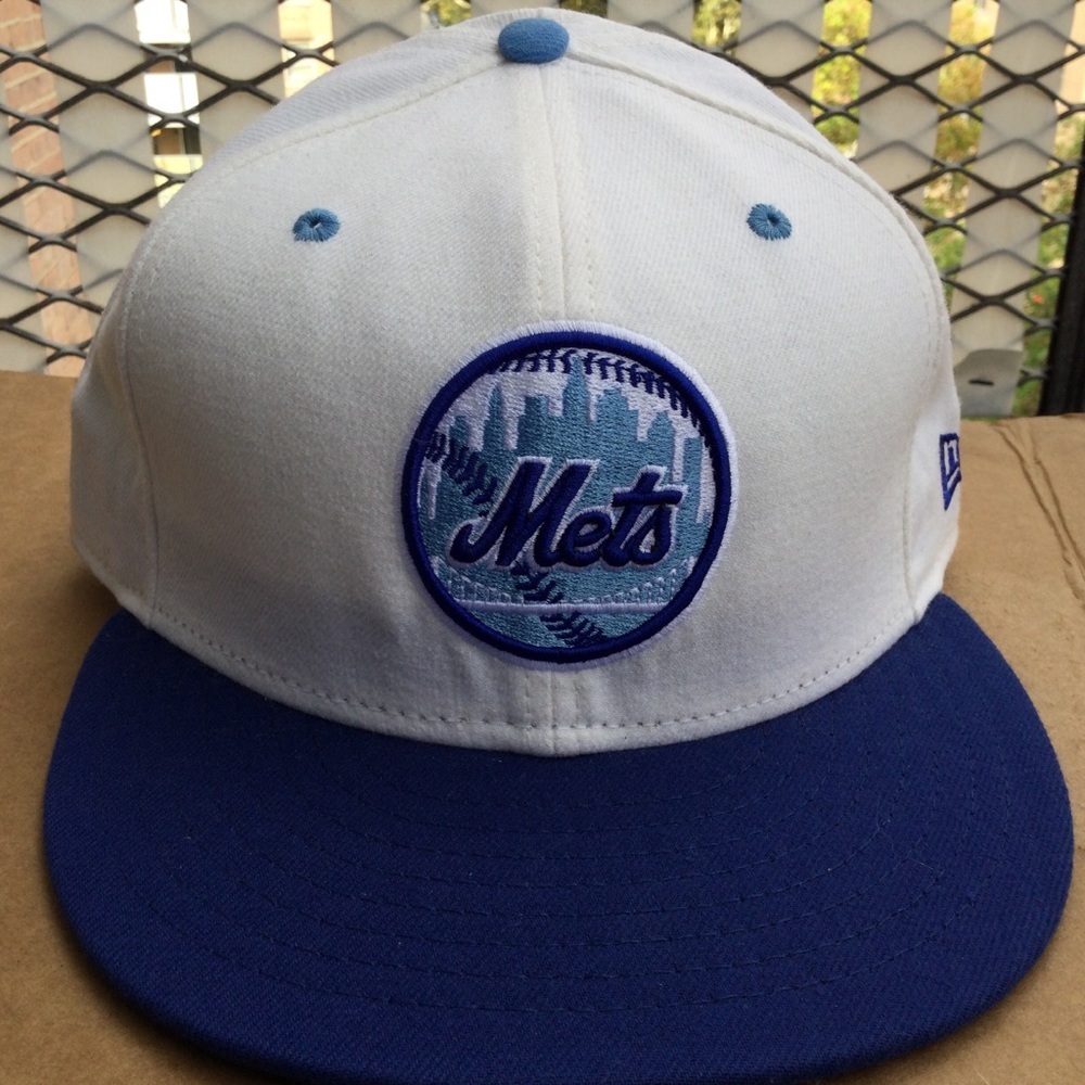 New Era MLB New York Mets Blue fitted cap size 8